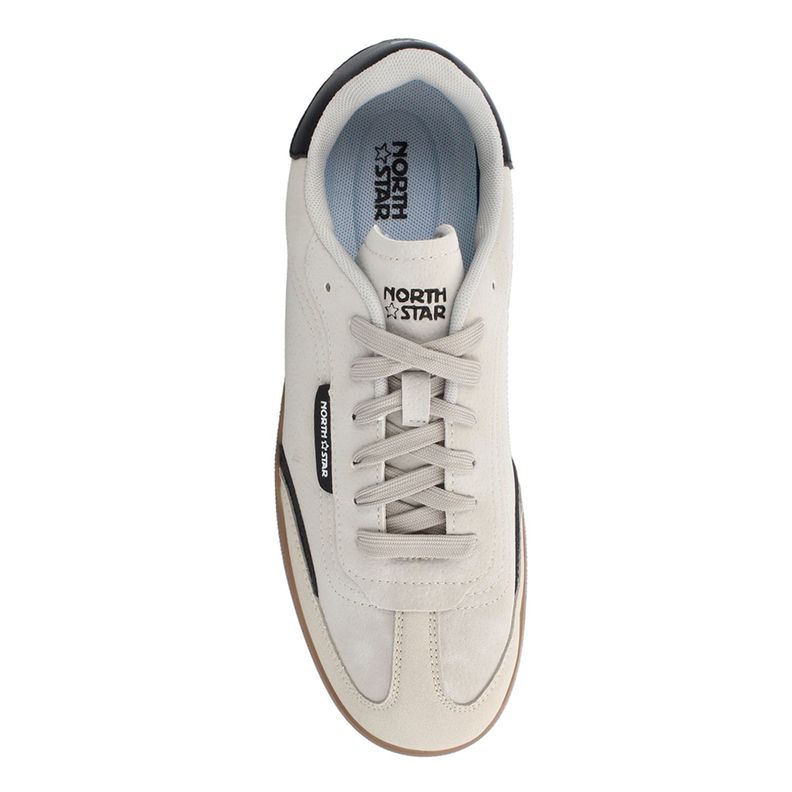 Zapatilla Hombre North Star Striker Blanco-Negro-3