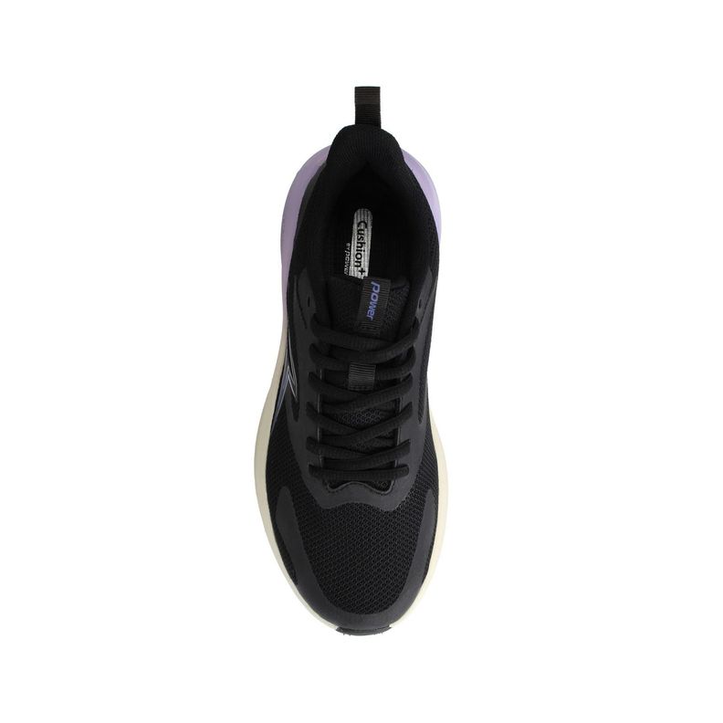 Zapatilla Deportiva Mujer Power Libra Nami Running Negro Power