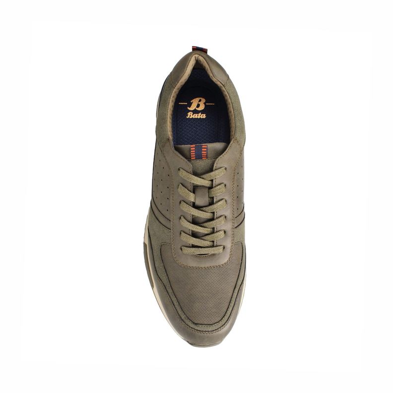 Zapato Hombre Bata Malak Khaki-6