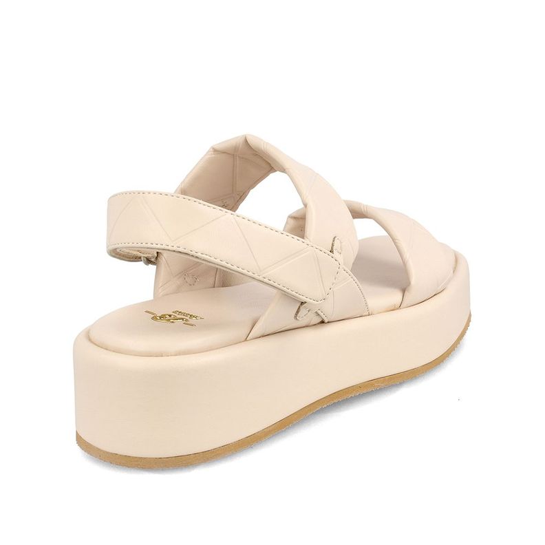 Sandalia Mujer Bata Crystal Blanco-3