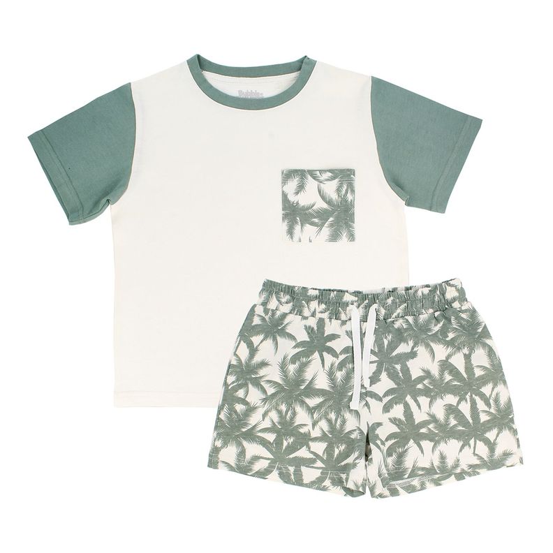 Pijama Niño Bubblegummers Beach Coral-0