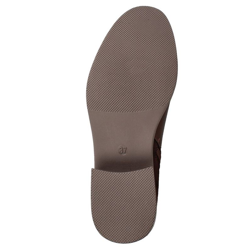 Botín Mujer Bata Milena Chocolate-6