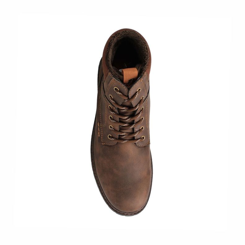 Botín Hombre Bata Tonka Chocolate-7