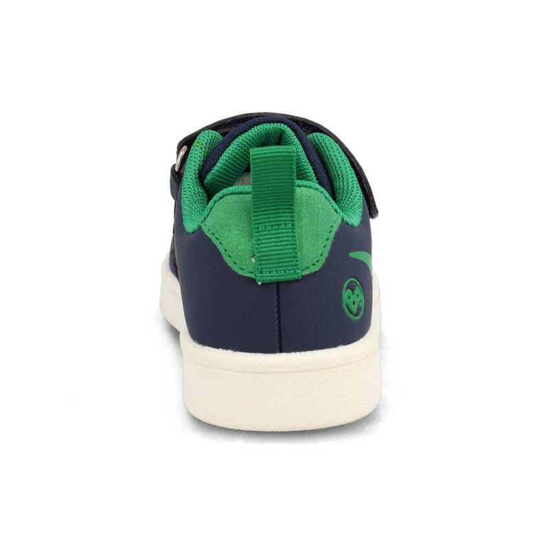 Zapatilla Niño Bubblegummers Clavel Azul-Verde-2