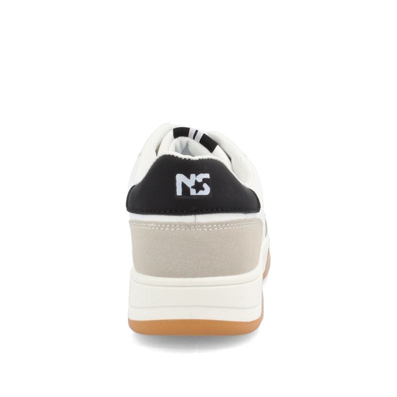 Zapatilla Mujer North Star Paola Blanco-Gris-2