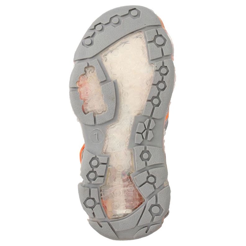 SANDALIA NIÑO BUBBLEGUMMERS UNAI GRIS OSCURO 16 - 21-6