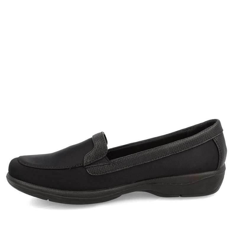 Mocasin Mujer Bata Tali Negro I-1