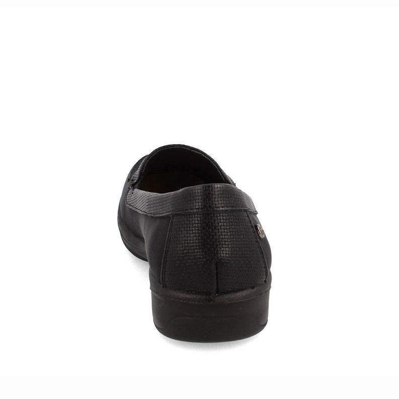 Mocasin Mujer Bata Tali Negro I-2