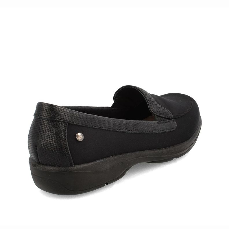 Mocasin Mujer Bata Tali Negro I-3