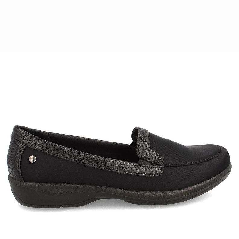 Mocasin Mujer Bata Tali Negro I-4