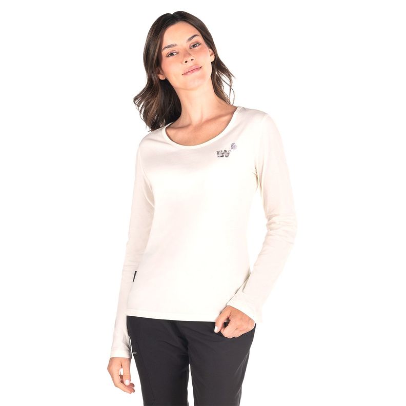 Polera Mujer Weinbrenner Mahe Crema