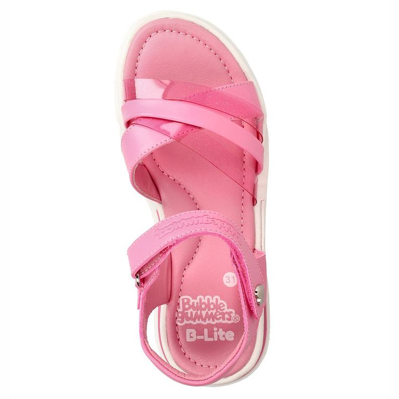 Sandalia  Niña Bubblegummers Grape Fucsia-5