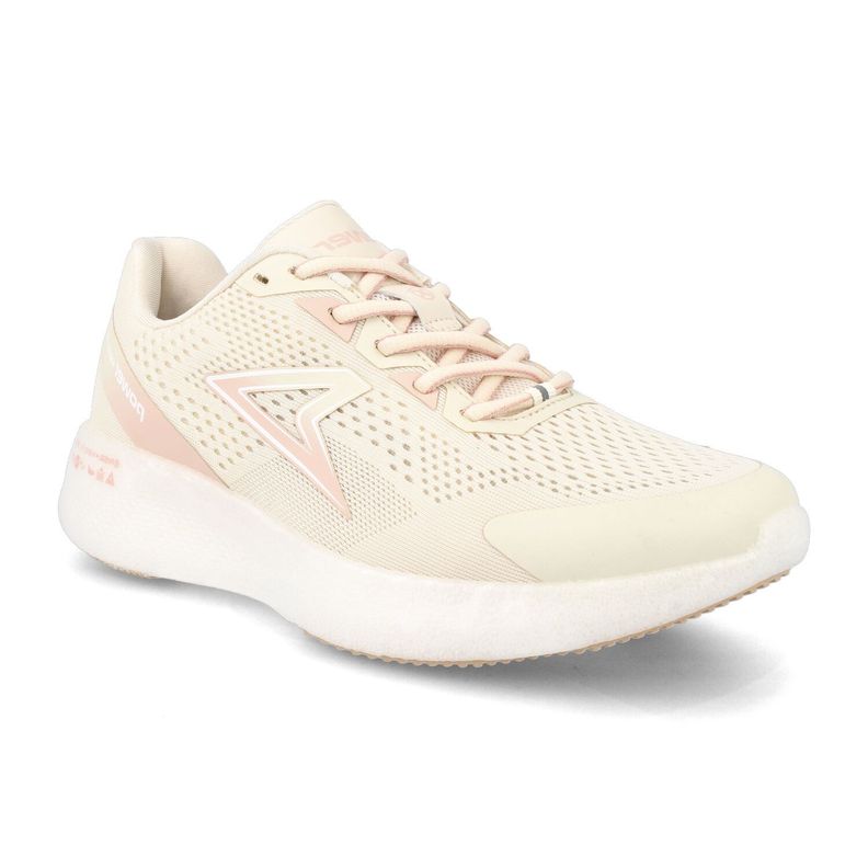Zapatilla Mujer Power Xorise+100 Rn Eros2 Beige-Rosado-1