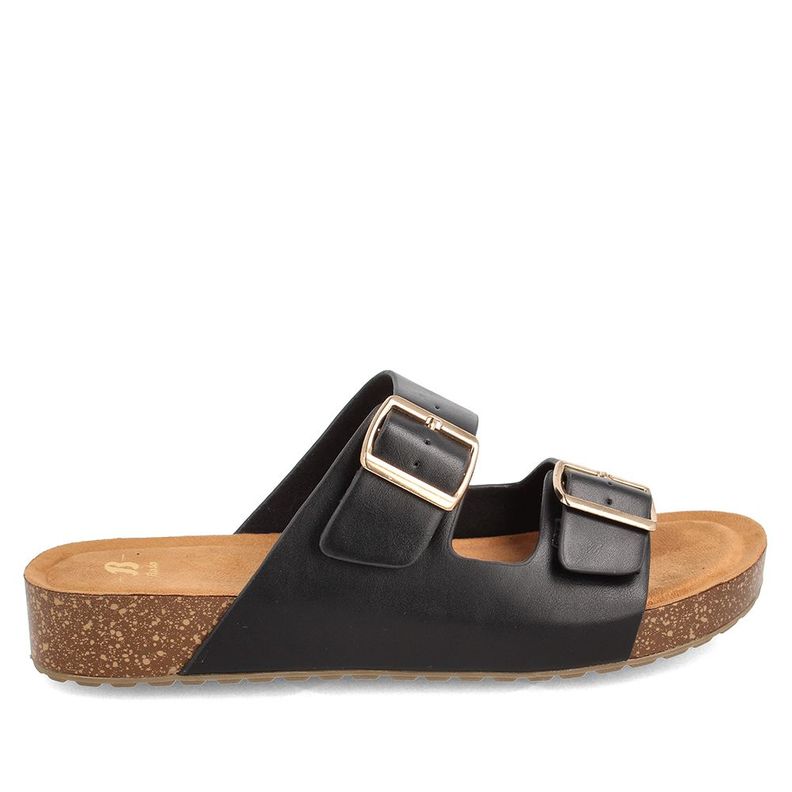 Sandalia Mujer Bata Enjoy Negro II-4