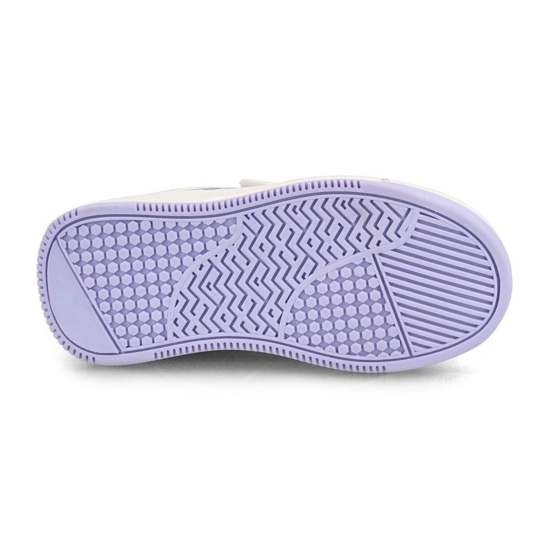 Zapatilla Niña Bubblegummers Stitch Blanco- Rosado-4