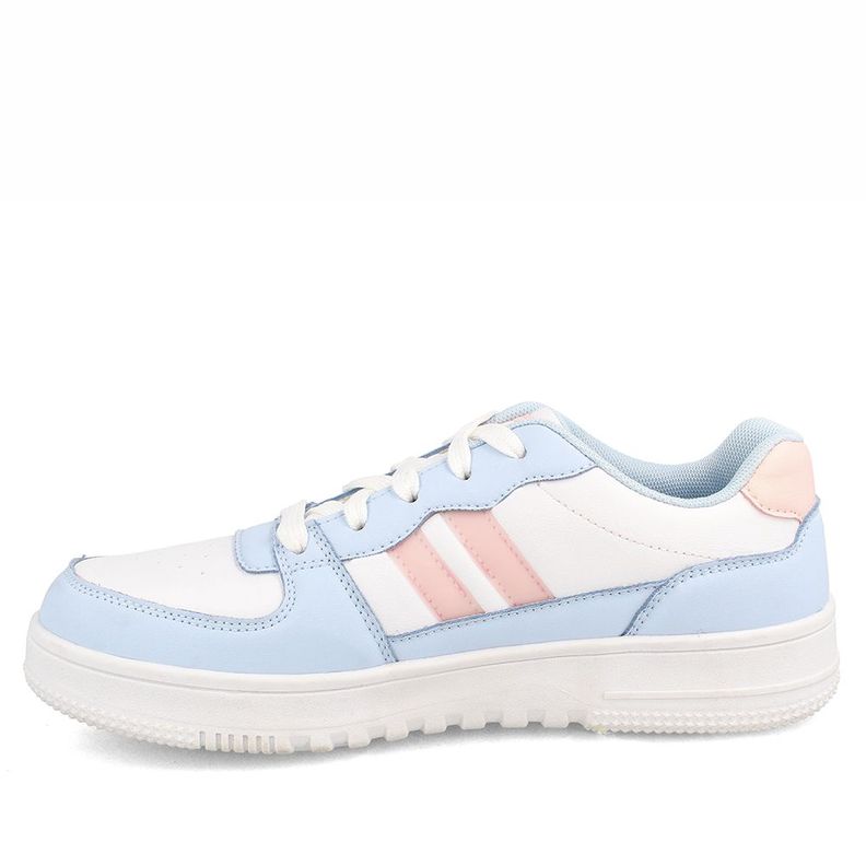 Zapatilla Mujer North Star Ruby Blanco - Celeste-1