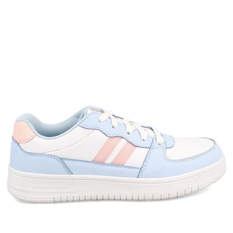 Zapatilla Mujer North Star Ruby Blanco - Celeste-4