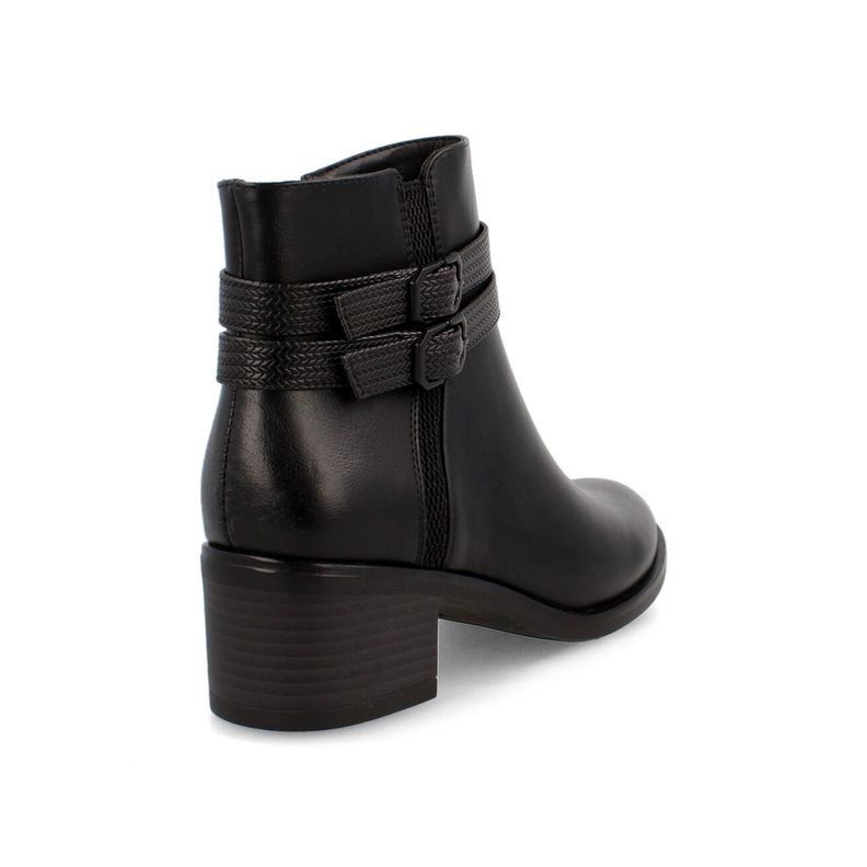 Botín Mujer Bata Gloria Negro I-4