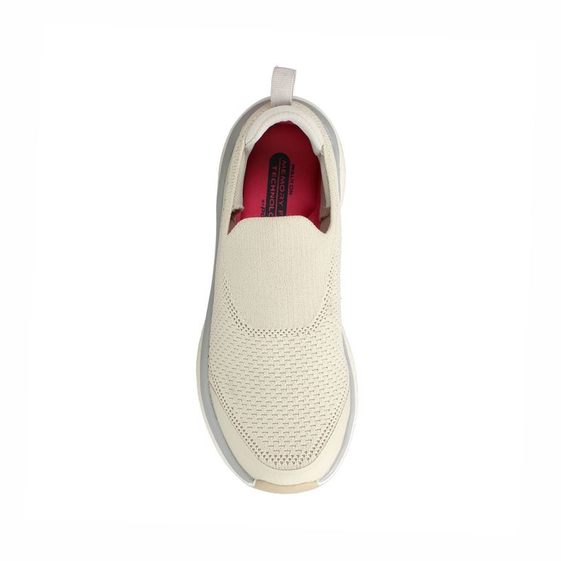 Zapatilla Mujer Power Helca Slip Caqui-3