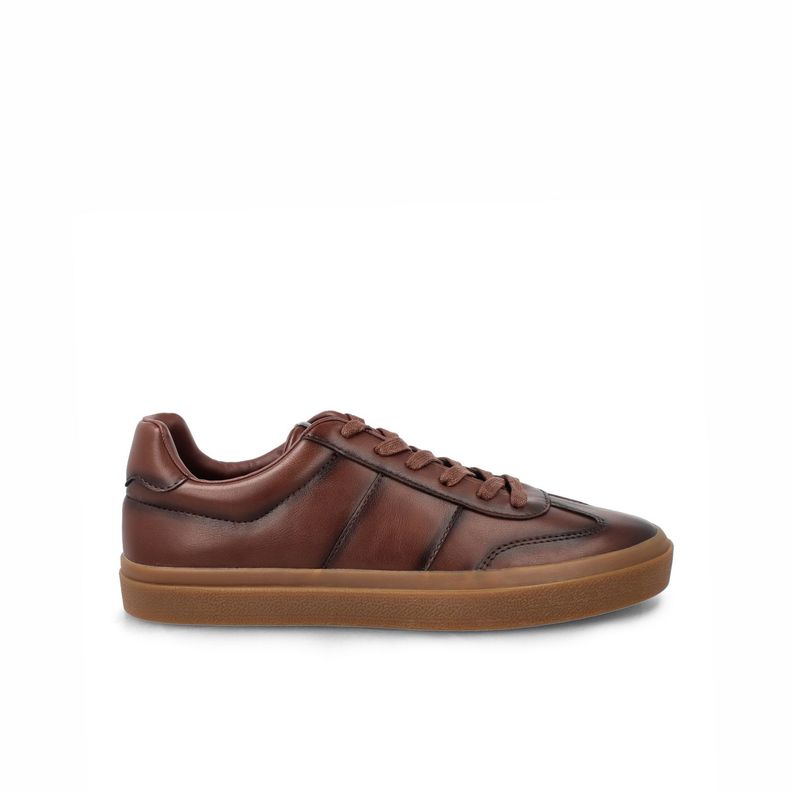 Zapato Hombre Bata Floyd Cafe Oscuro-1