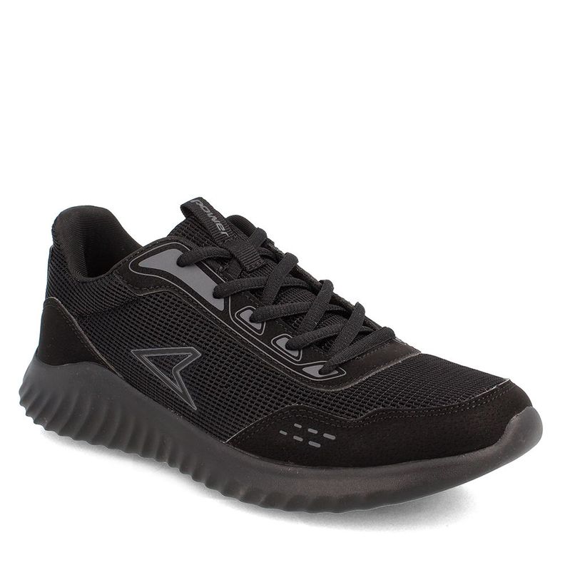 Zapatilla Escolar Hombre Power Alter Negro-0