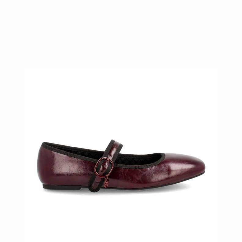 Ballerina Mujer Bata Red Label Kira Burdeo-0