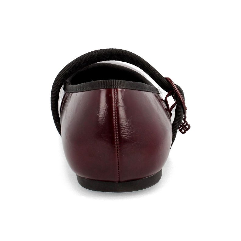Ballerina Mujer Bata Red Label Kira Burdeo-4