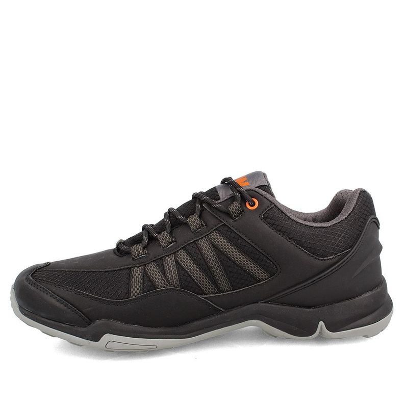 Zapatilla Hombre Weinbrenner Serra Low Negro-Gris-1