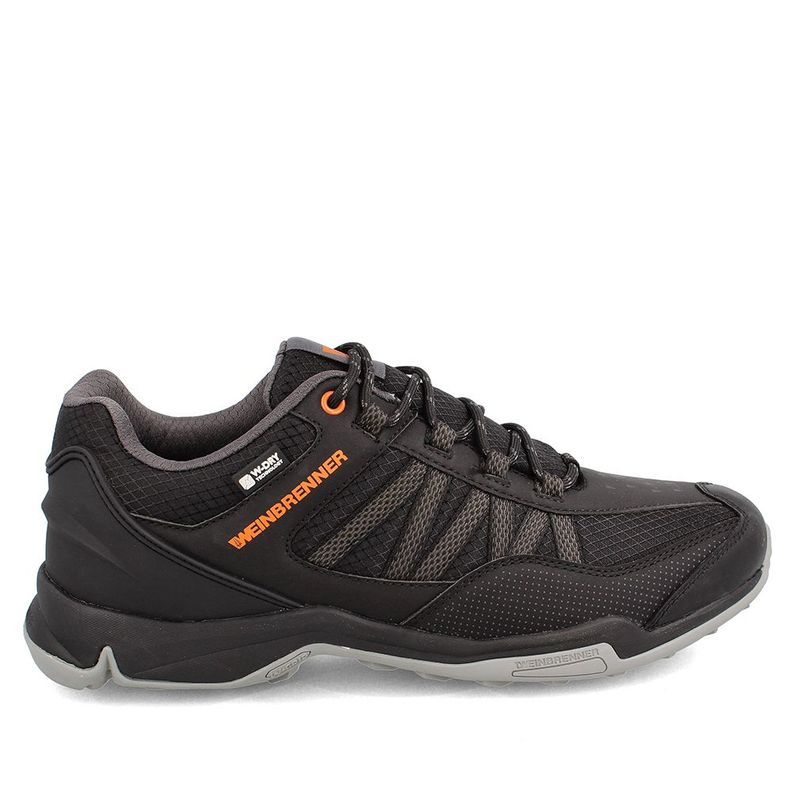 Zapatilla Hombre Weinbrenner Serra Low Negro-Gris-4
