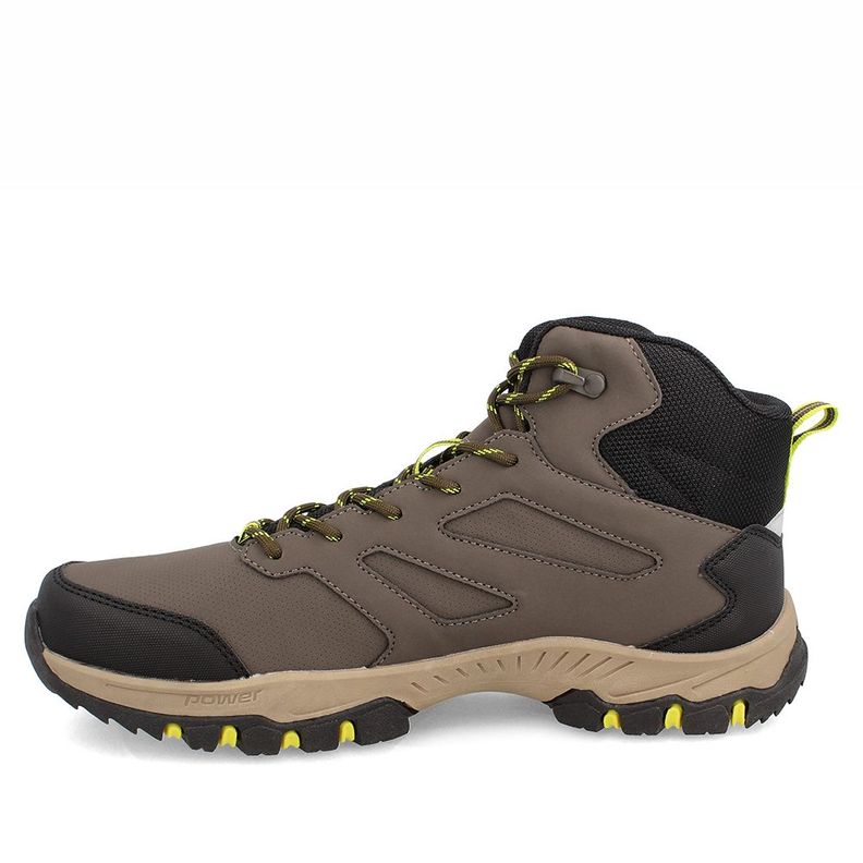 Botín Outdoor Hombre Power Baxter Bandit Café Bata