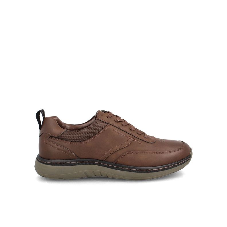 Zapato Hombre Bata Comfit Pan Cafe Oscuro con Cordon-1