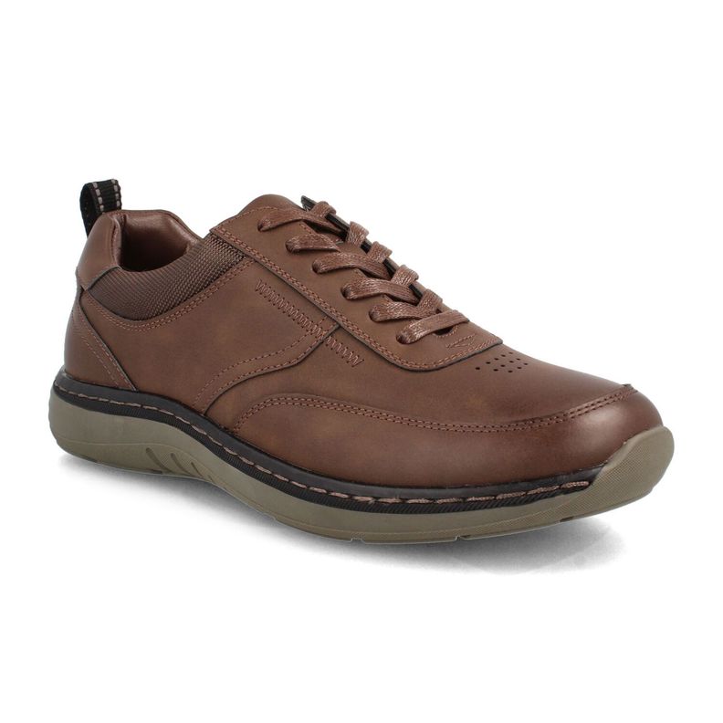 Zapato Hombre Bata Comfit Pan Cafe Oscuro con Cordon-2