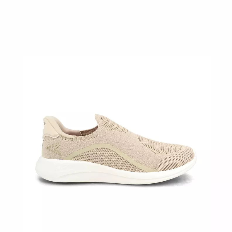 Zapatilla Deportiva Mujer N-walk Lite Dacron Walking Beige
