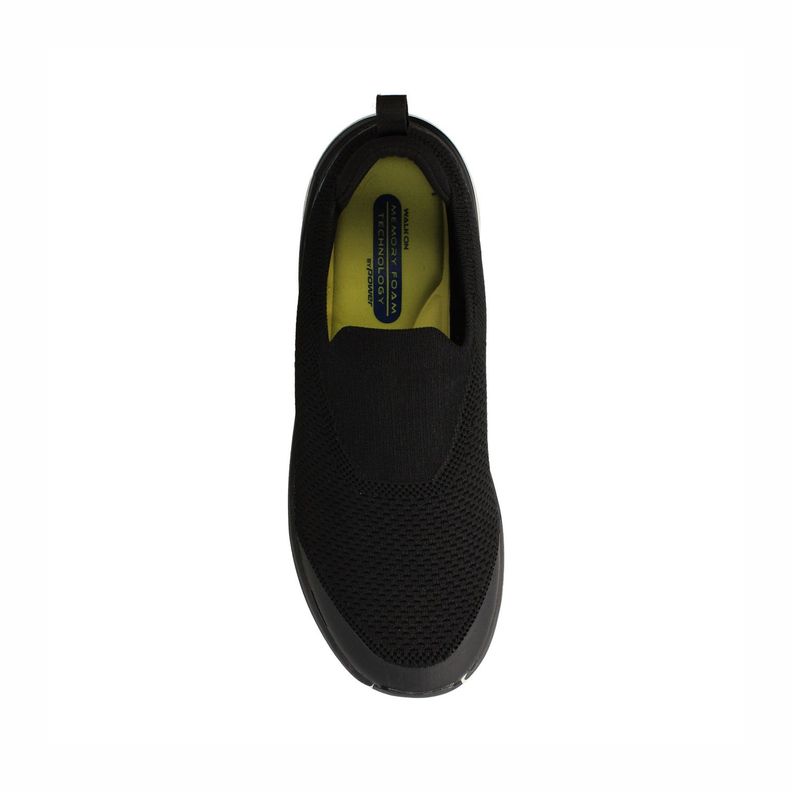 Zapatilla Hombre Power Helca Slip Negro-Blanco-3