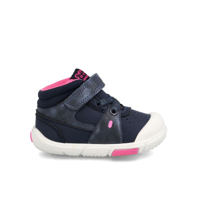 Botin Nina Bubblegummers Echo Azul-Rosado