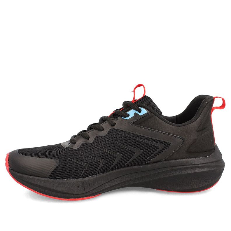 Zapatilla Hombre Power Swift Negro-Rojo-1