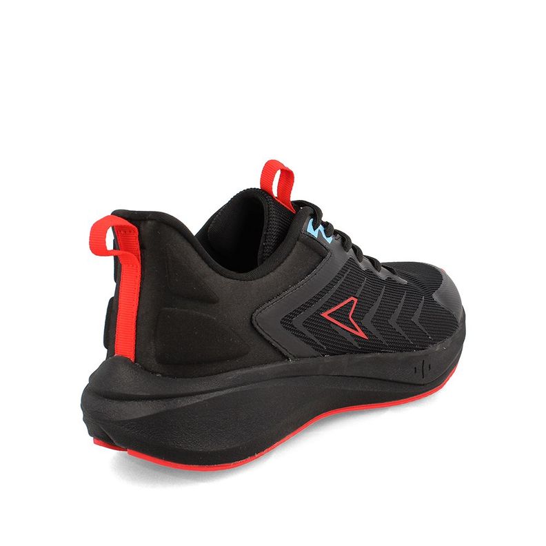 Zapatilla Hombre Power Swift Negro-Rojo-3