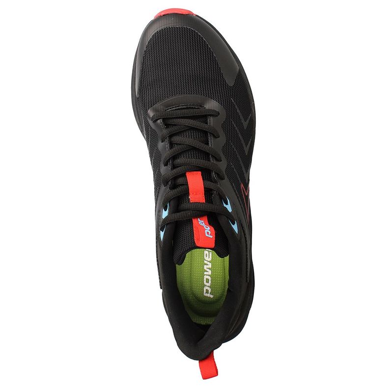 Zapatilla Hombre Power Swift Negro-Rojo-5