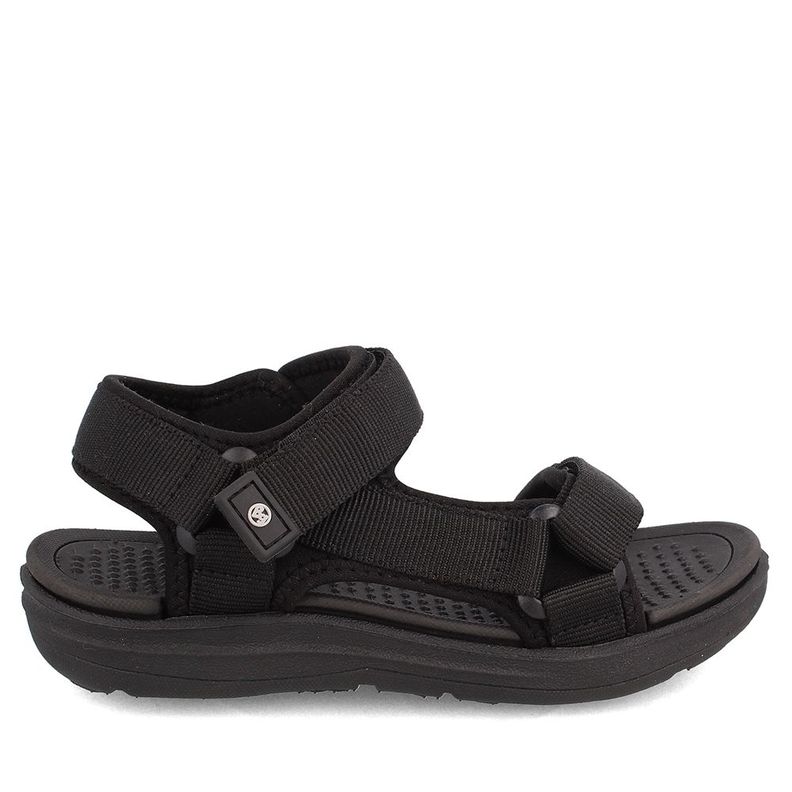Sandalia  Niño Bubblegummers Hurley Negro-4
