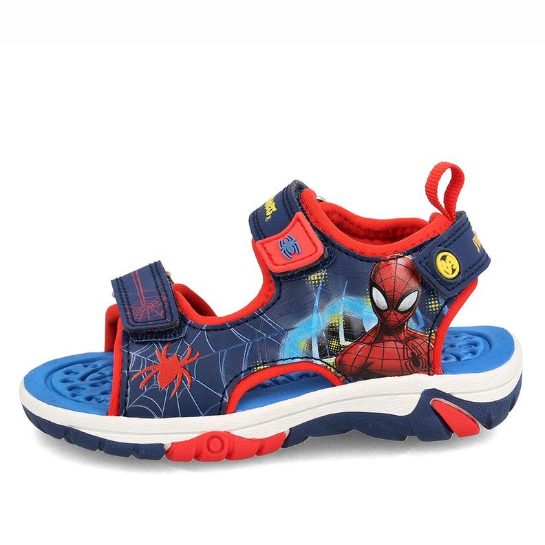 Sandalia  Niña Bubblegummers Spiderman 5 Azul-Rojo-1