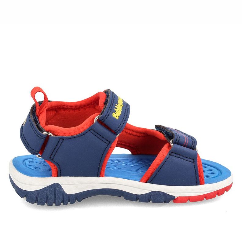 Sandalia  Niña Bubblegummers Spiderman 5 Azul-Rojo-4