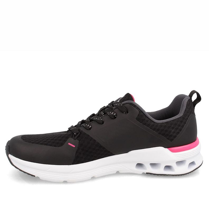 Zapatilla Mujer Power Export 100 Virgo Negro-Fucshia-1