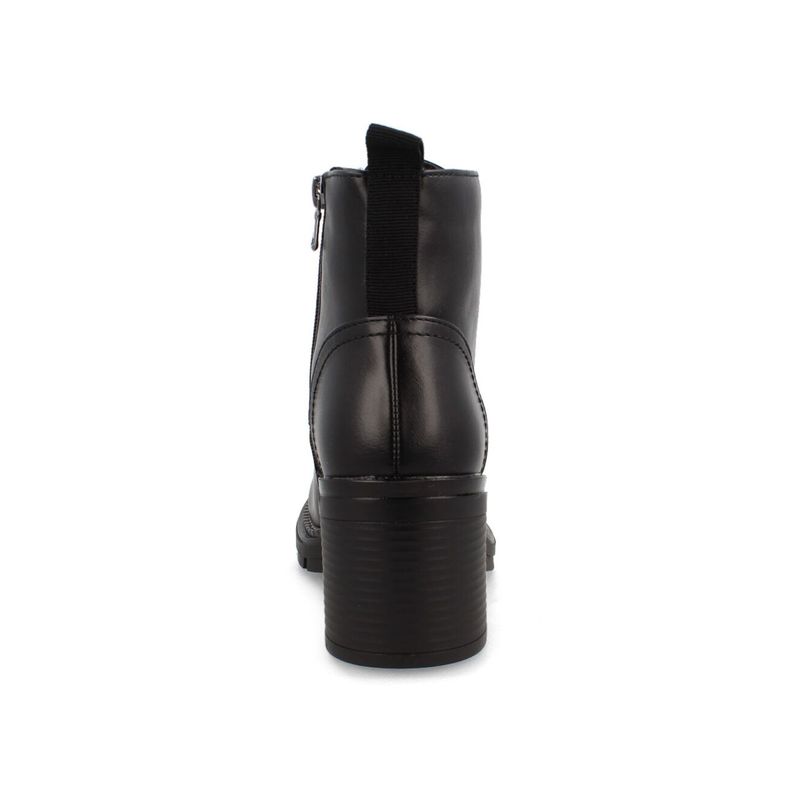 Botín Mujer Bata Butter Negro-4