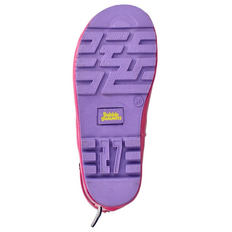 BOTA DE AGUA NIÑA BUBBLEGUMMERS UNICORN AZUL -FUCSIA 26-29-6