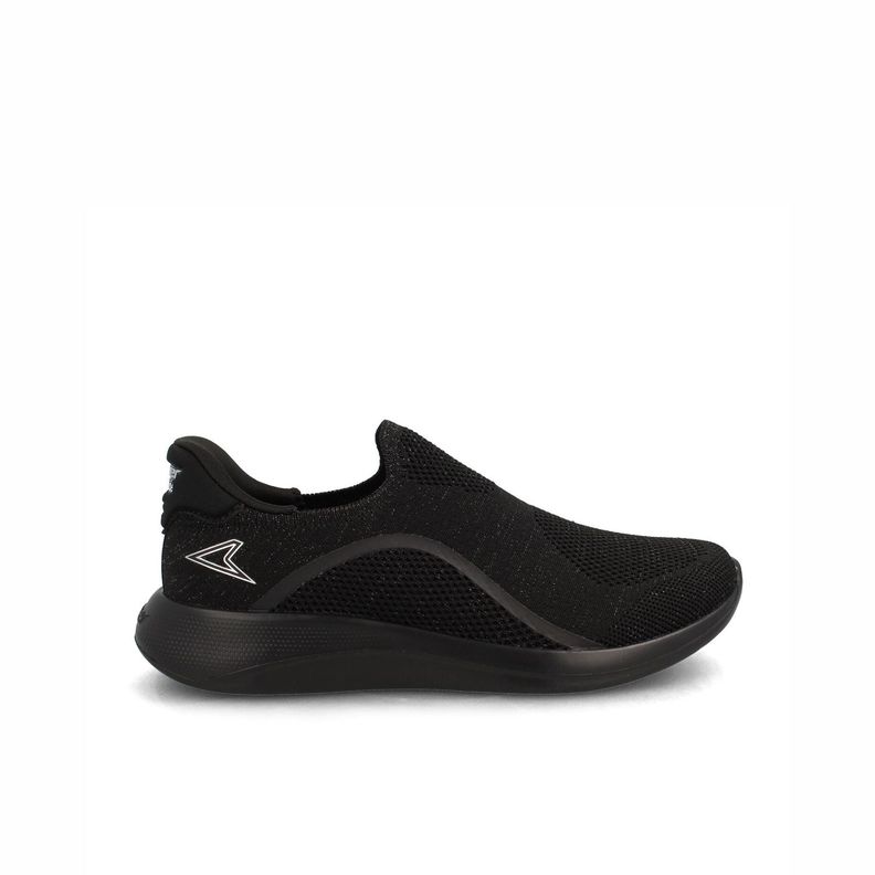 Zapatilla Deportiva Mujer N-Walk Lite Dacron Walking Negro