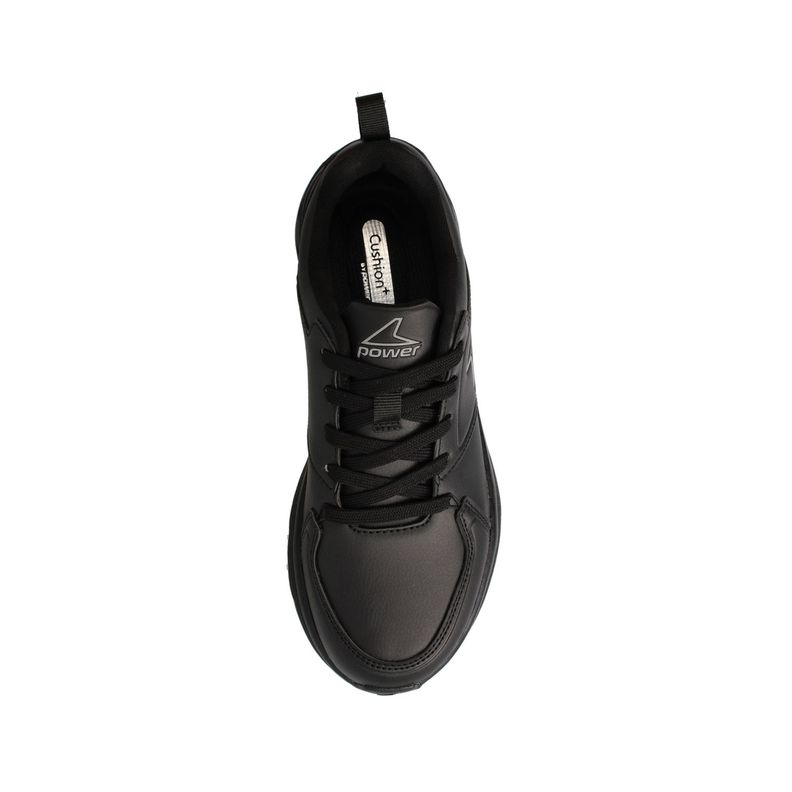 Zapatilla Escolar Niño Power Export 100 Virgo Bts Blanco-Plateado-3