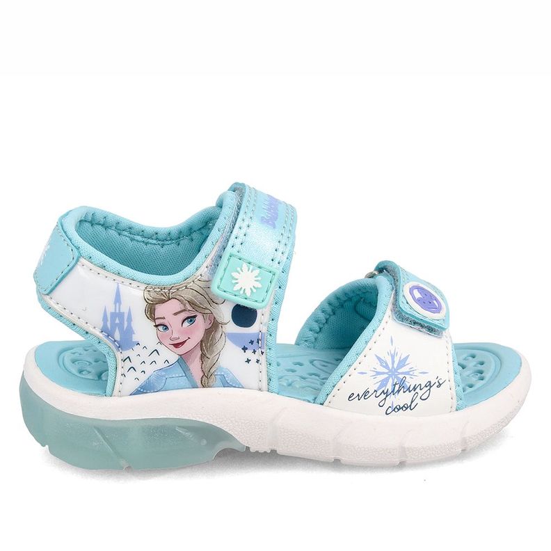Sandalia  Niña Bubblegummers Frozen 2 Celeste-4