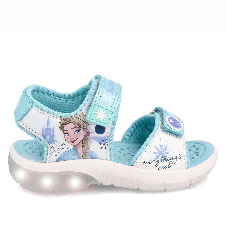 Sandalia  Niña Bubblegummers Frozen 2 Celeste-7