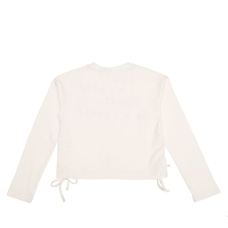 Polera Manga Larga Niña Bubblegummers Lilly Crema-1