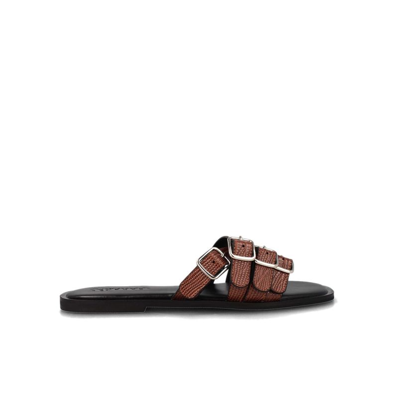 Sandalia Mujer Bata Taylor Café